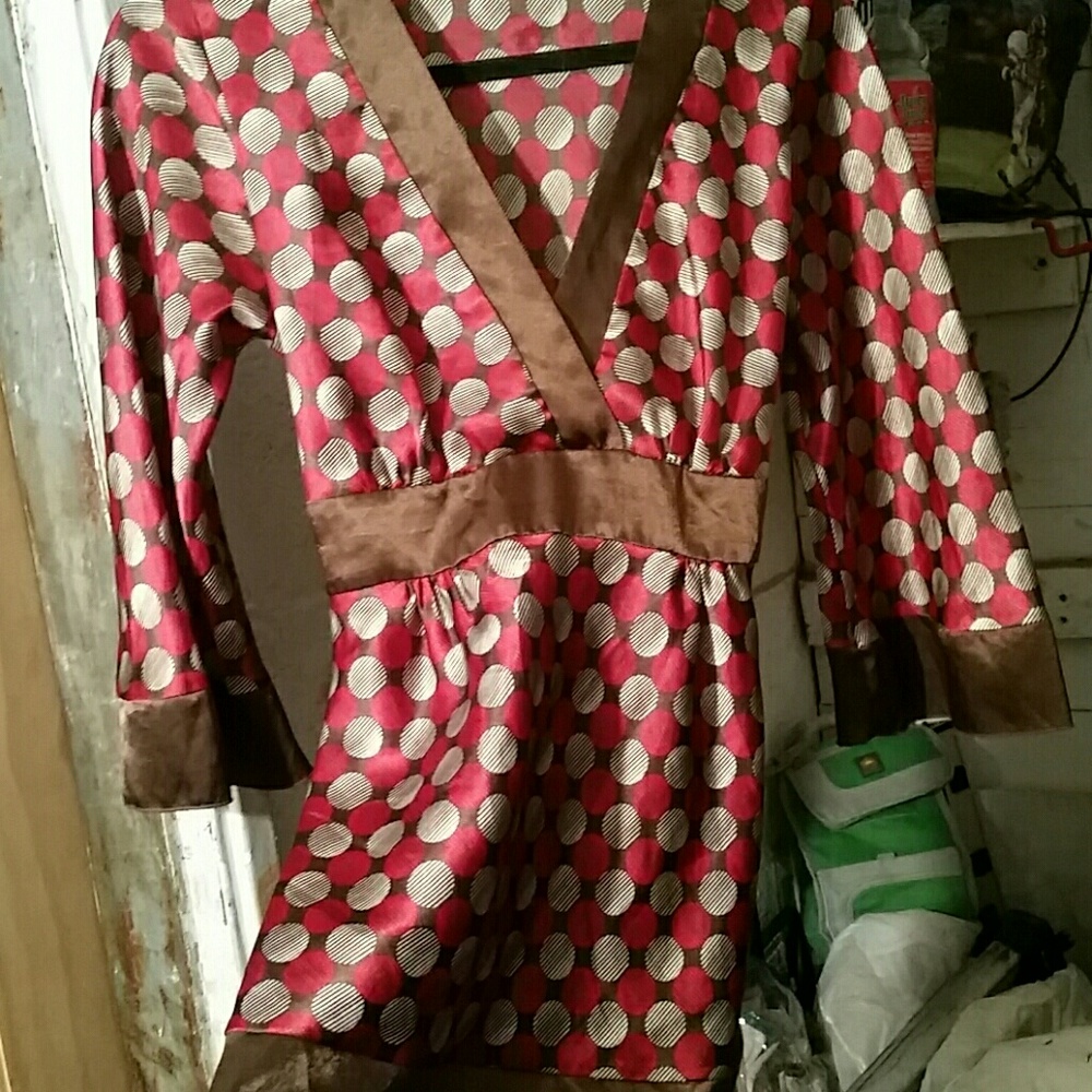 Polka dot tunic